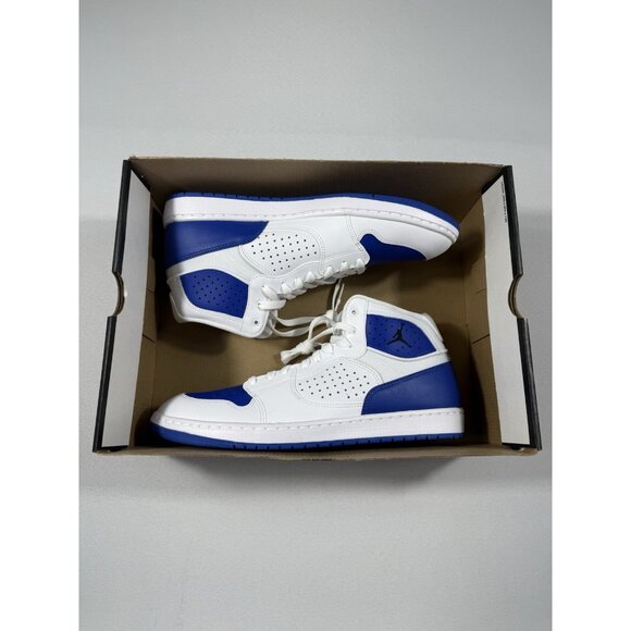 New Men’s Size 12 White Blue Jordan Access Basketball Shoes AR3762 104 Nike Jordan Access Mens Trainers White Blue UK 9 EUR 44 US  main image 4